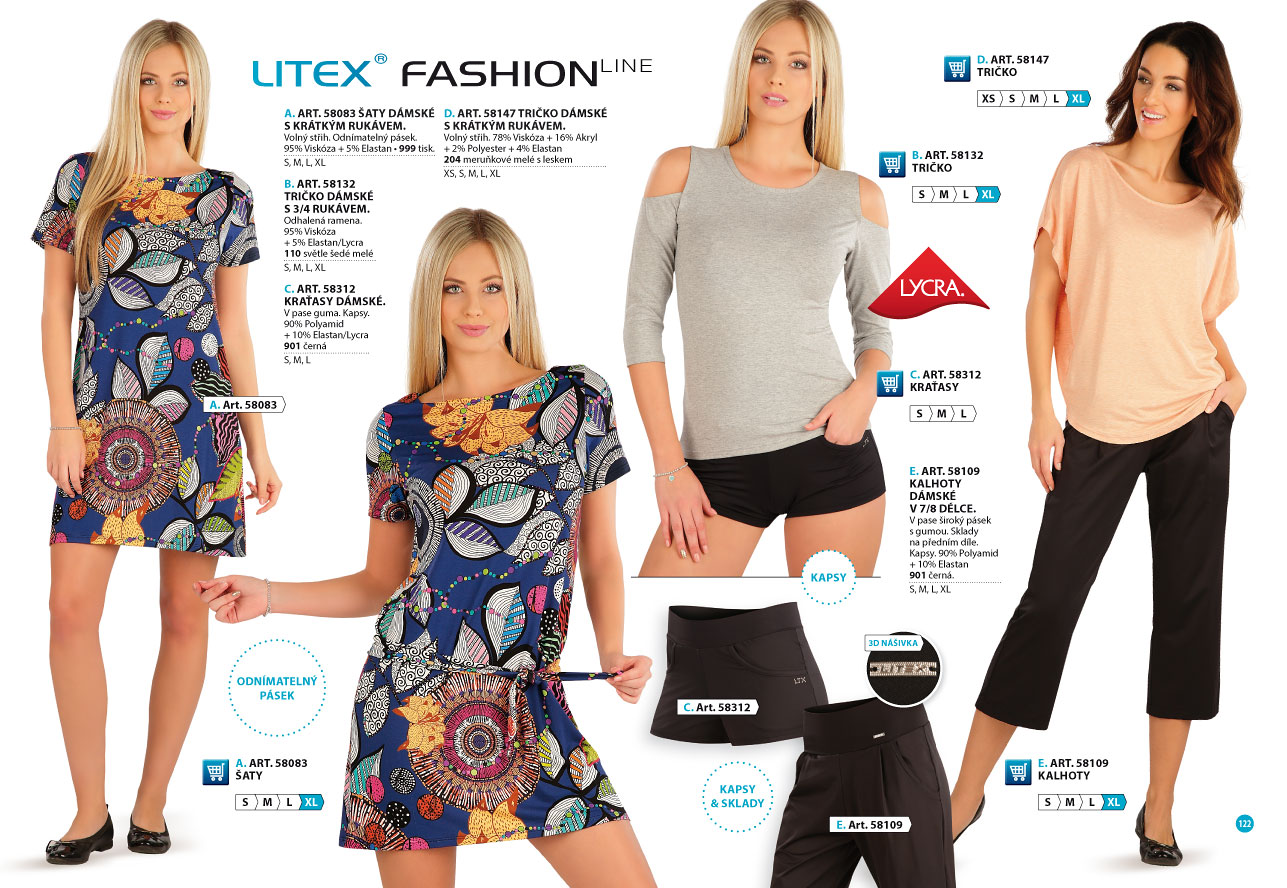 LITEX Fashion 2025 [strana 122] - katalóg LITEX