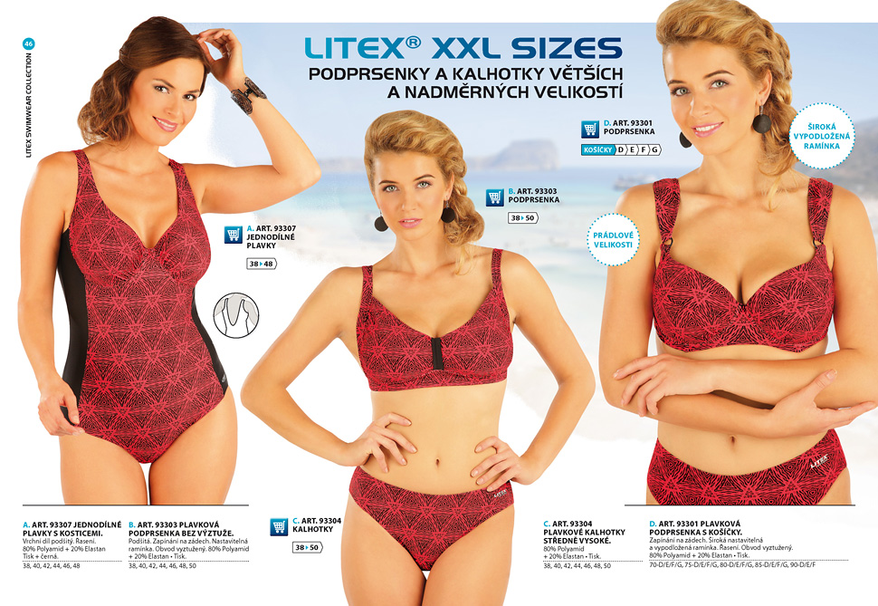 Dámske plavky 2025 [strana 46] - katalog LITEX