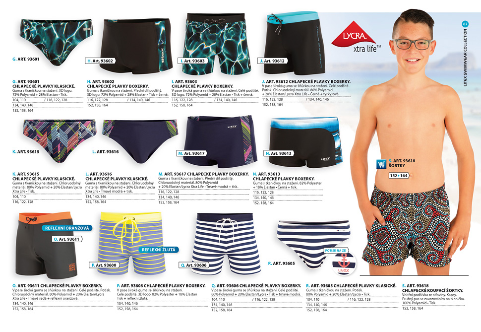 Chlapčenské plavky 2025 [strana 67] - katalog LITEX
