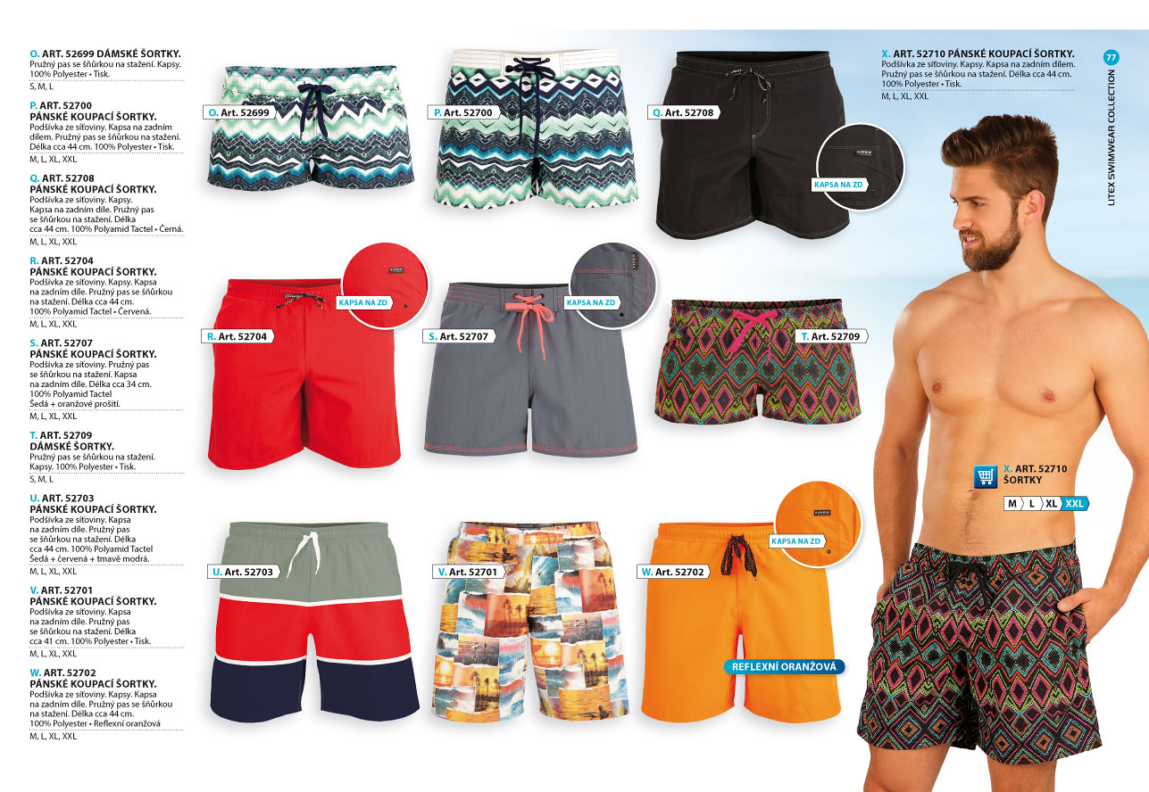 Pánske plavky 2025 [strana 77] - katalog LITEX