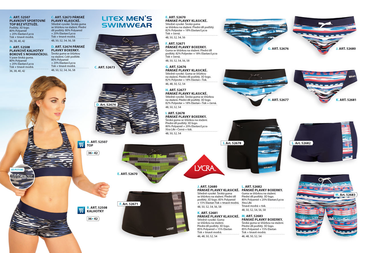 Pánske plavky 2025 [strana 78] - katalog LITEX