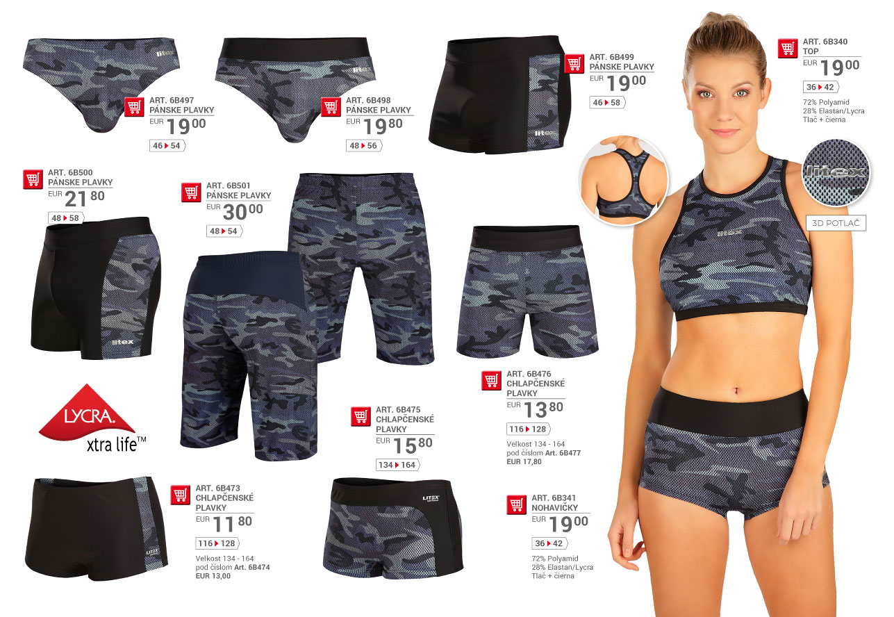 Športové plavky 2025 [strana 58] - katalóg LITEX