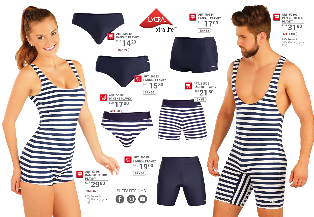 Retro plavky 2026 [strana 76] - katalóg LITEX