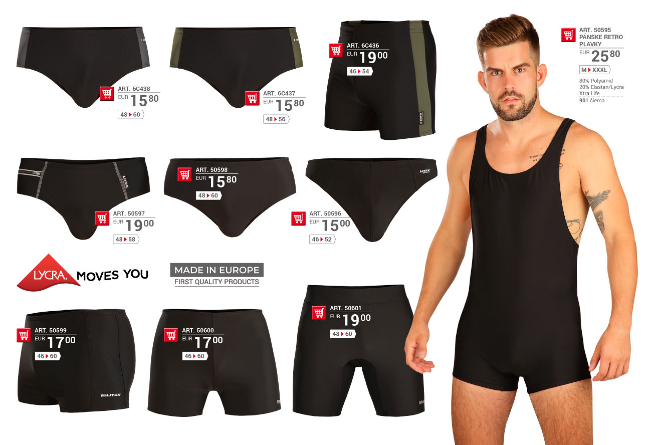 Pánske plavky 2025 [strana 77] - katalóg LITEX