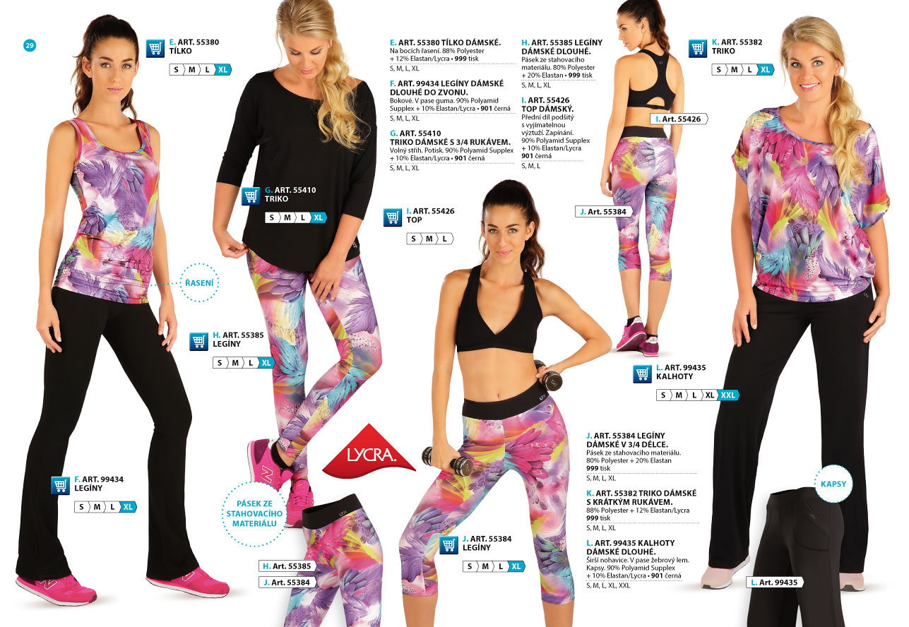 Športové oblečenie 2025 [strana 29] - katalog LITEX