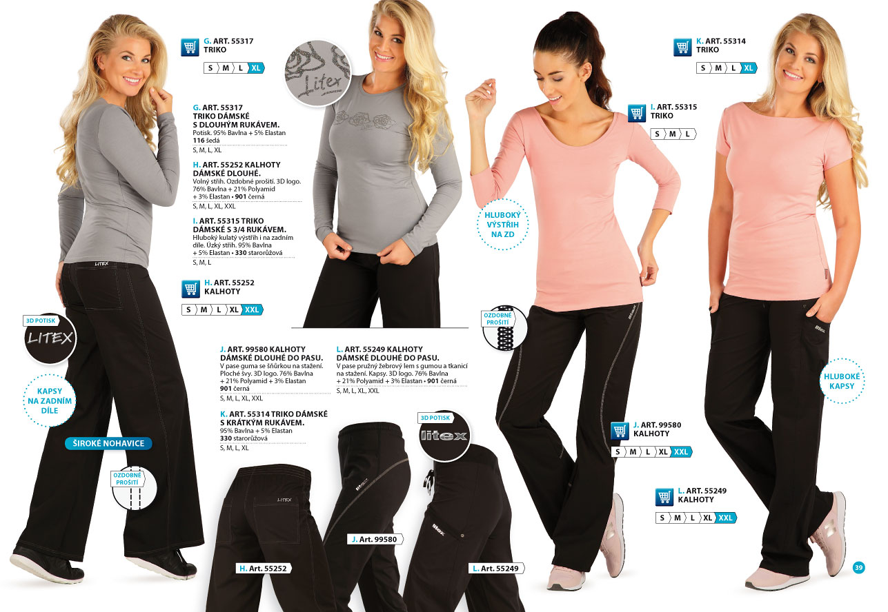 Nohavice Microtec 2025 [strana 39] - katalog LITEX