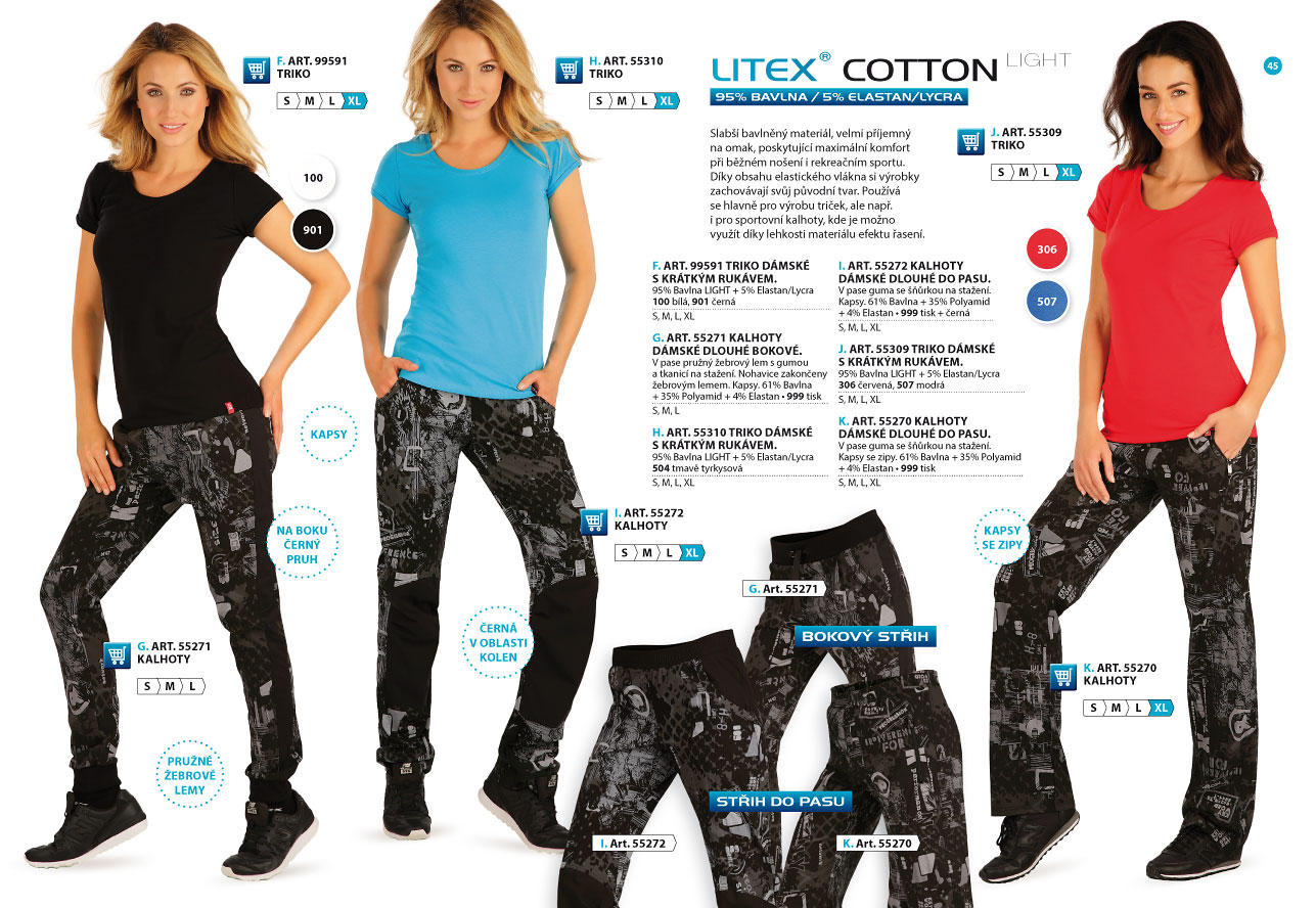 Nohavice Microtec 2025 [strana 45] - katalog LITEX