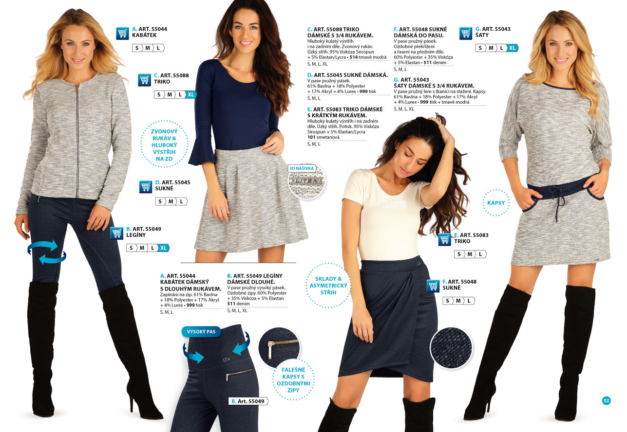 Oblečenie pre voľný čas 2025 [strana 52] - katalog LITEX