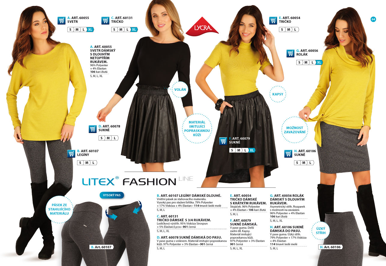 LITEX Fashion 2025 [strana 64] - katalóg LITEX
