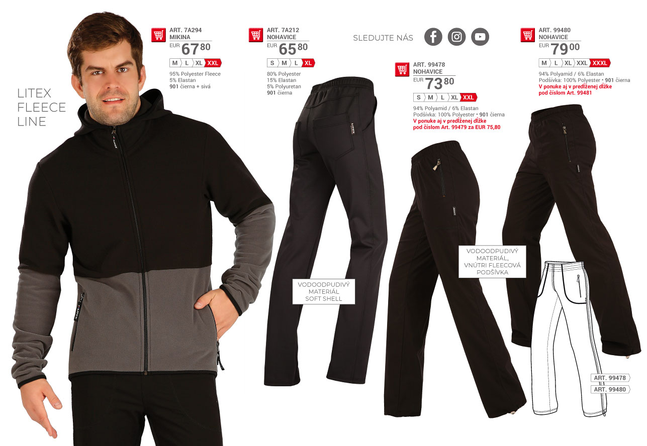 LITEX Fleece Winterproof 2025 [strana 42] - katalóg LITEX