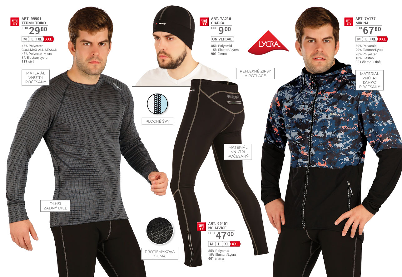 Funkčné oblečenie 2025 [strana 61] - katalóg LITEX