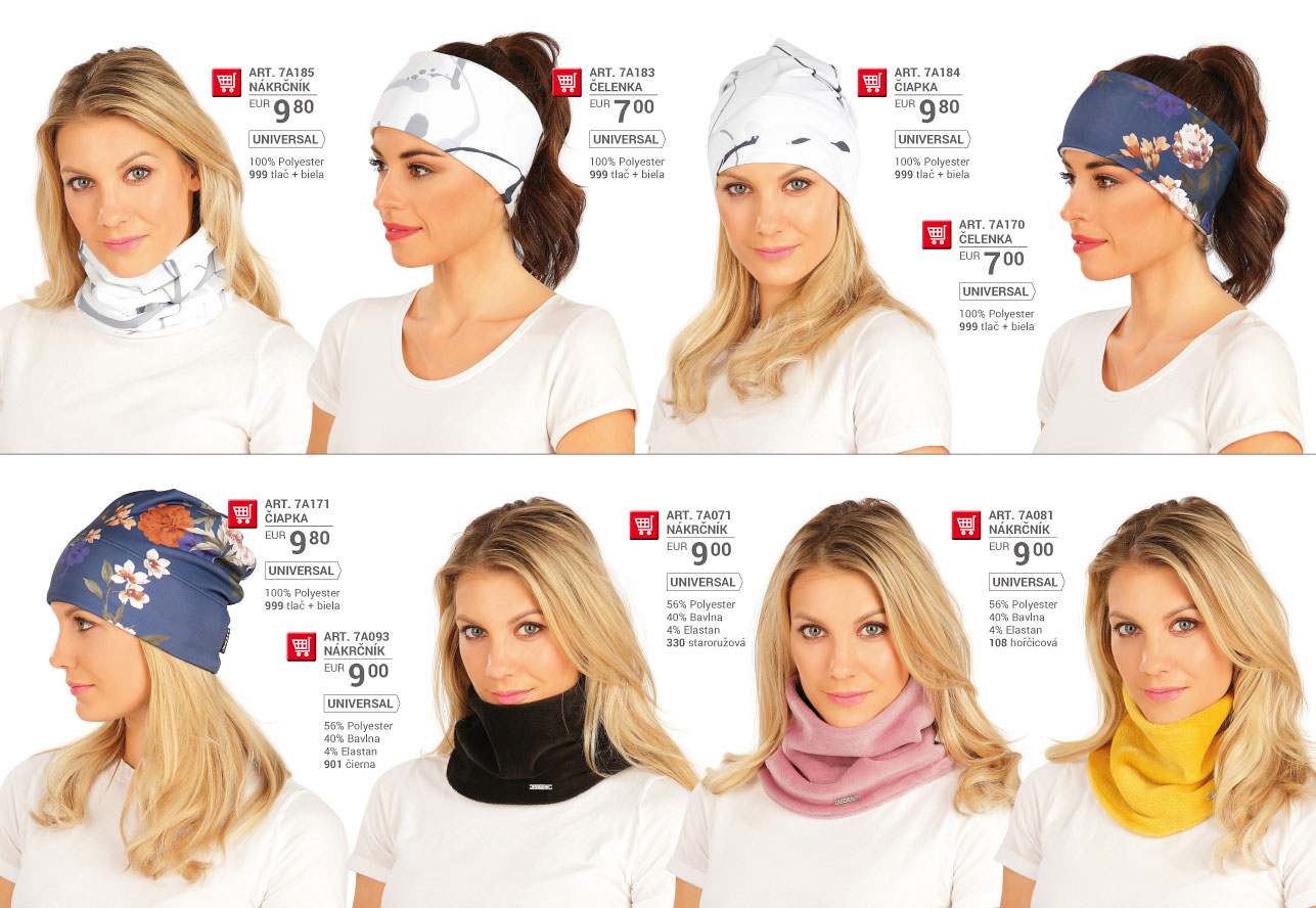 Čiapky 2025 [strana 74] - katalóg LITEX