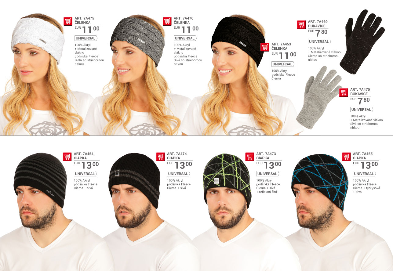 Čiapky 2025 [strana 77] - katalóg LITEX