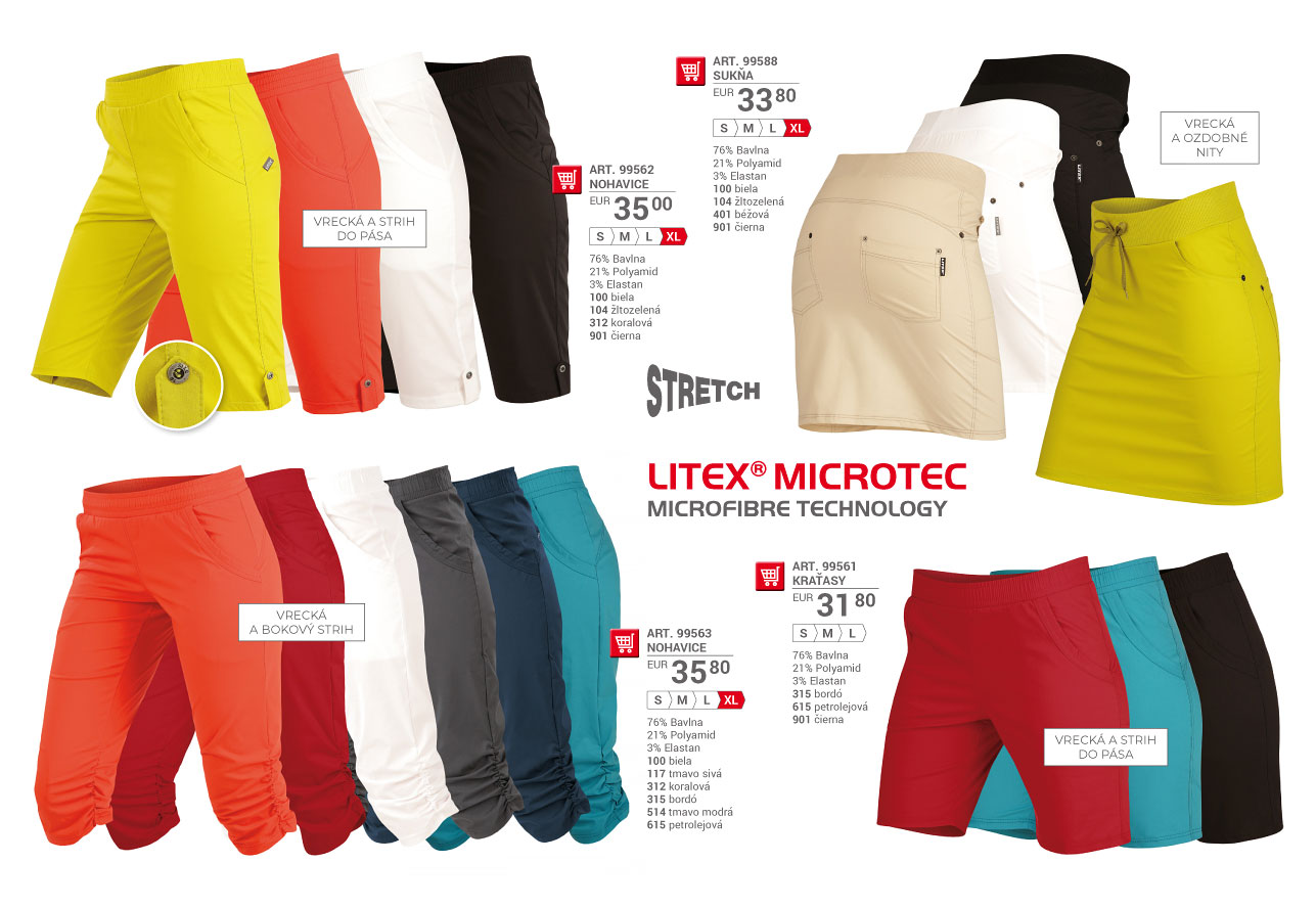 Nohavice Microtec 2025 [strana 113] - katalóg LITEX