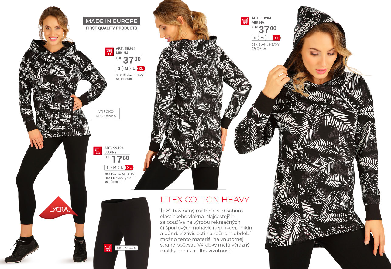 Oblečenie pre voľný čas 2026 [strana 62] - katalóg LITEX