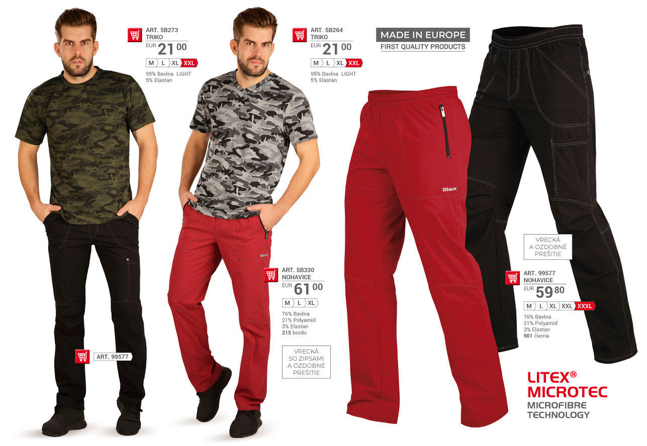 Pánske oblečenie 2026 [strana 83] - katalóg LITEX