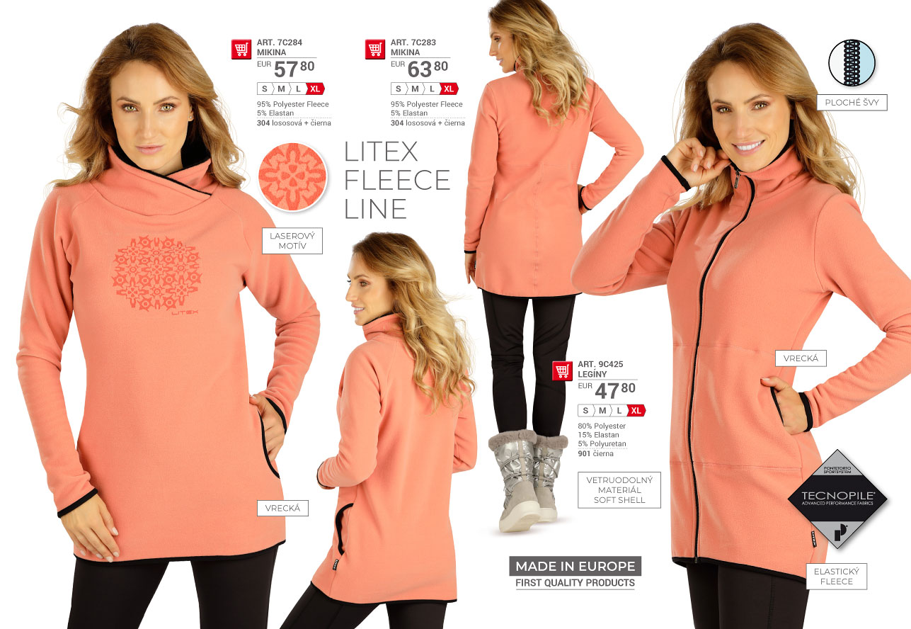 LITEX Fleece Winterproof 2025 [strana 42] - katalóg LITEX
