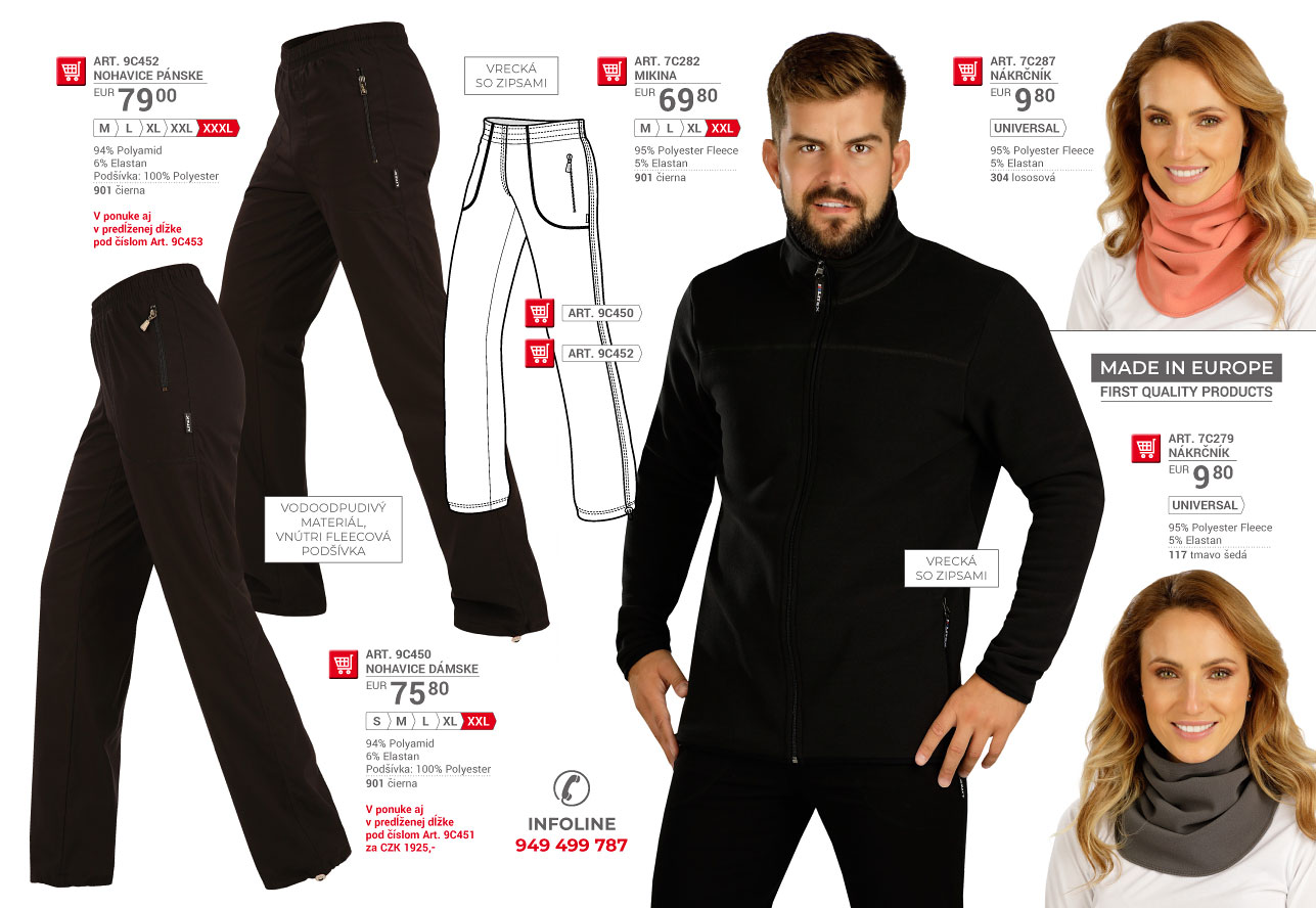 LITEX Fleece Winterproof 2025 [strana 43] - katalóg LITEX