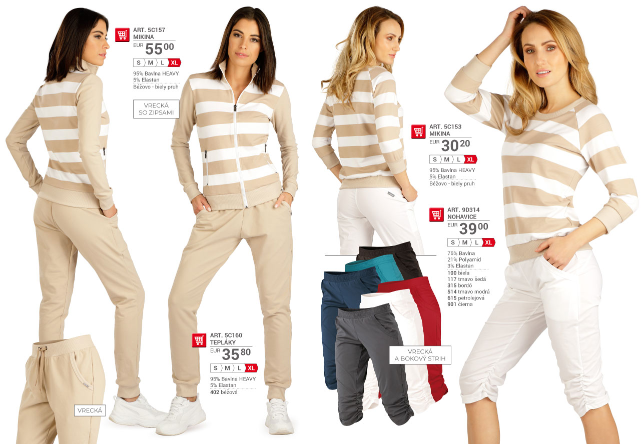 Oblečenie pre voľný čas 2026 [strana 75] - katalóg LITEX