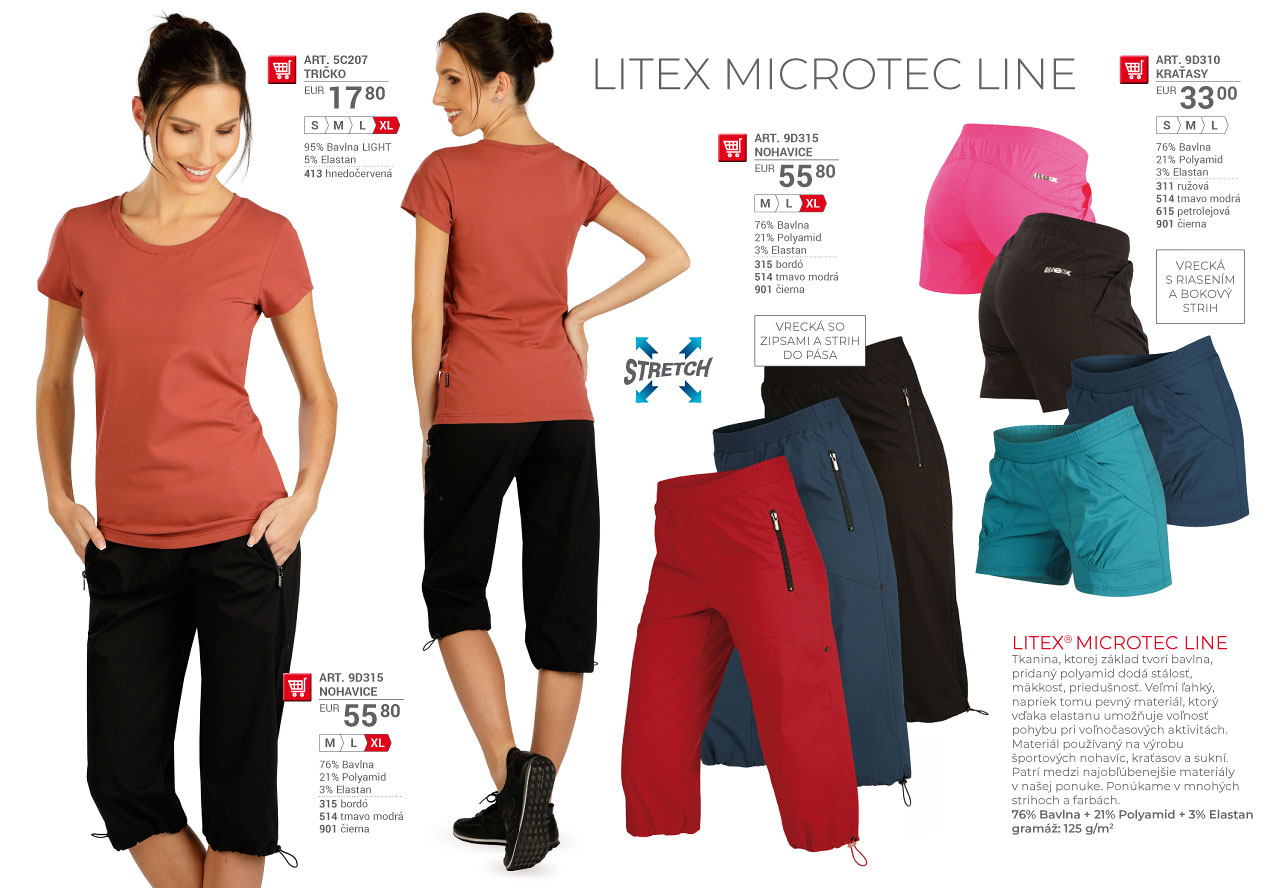 Oblečenie pre voľný čas 2026 [strana 85] - katalóg LITEX