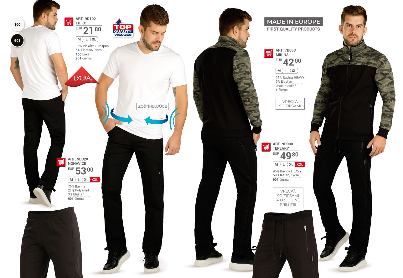 Pánske oblečenie 2026 [strana 95] - katalóg LITEX