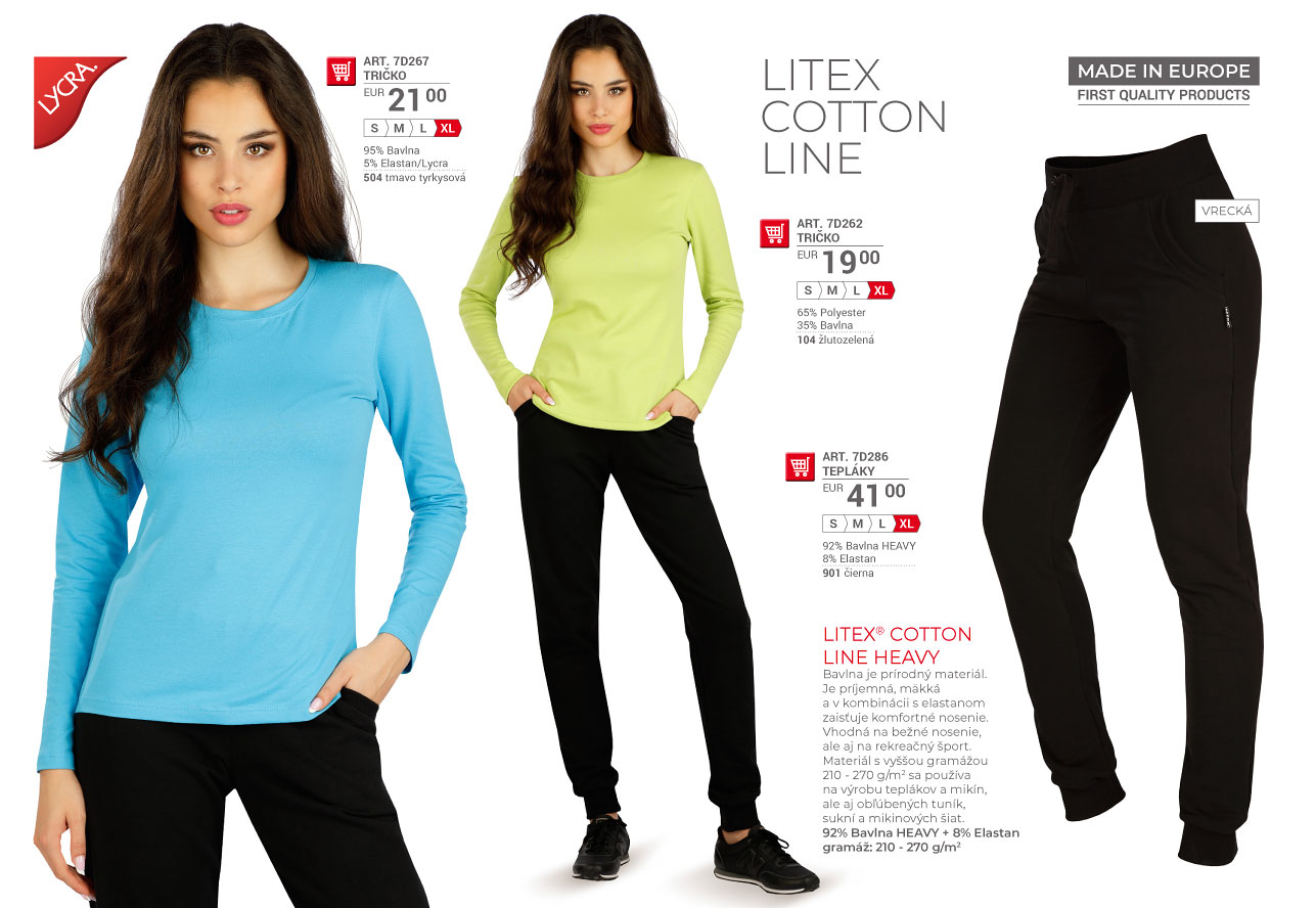 Oblečenie pre voľný čas 2025 [strana 90] - katalóg LITEX