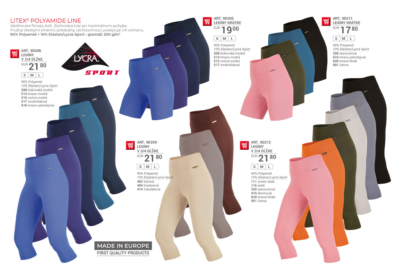Športové oblečenie 2025 [strana 25] - katalóg LITEX