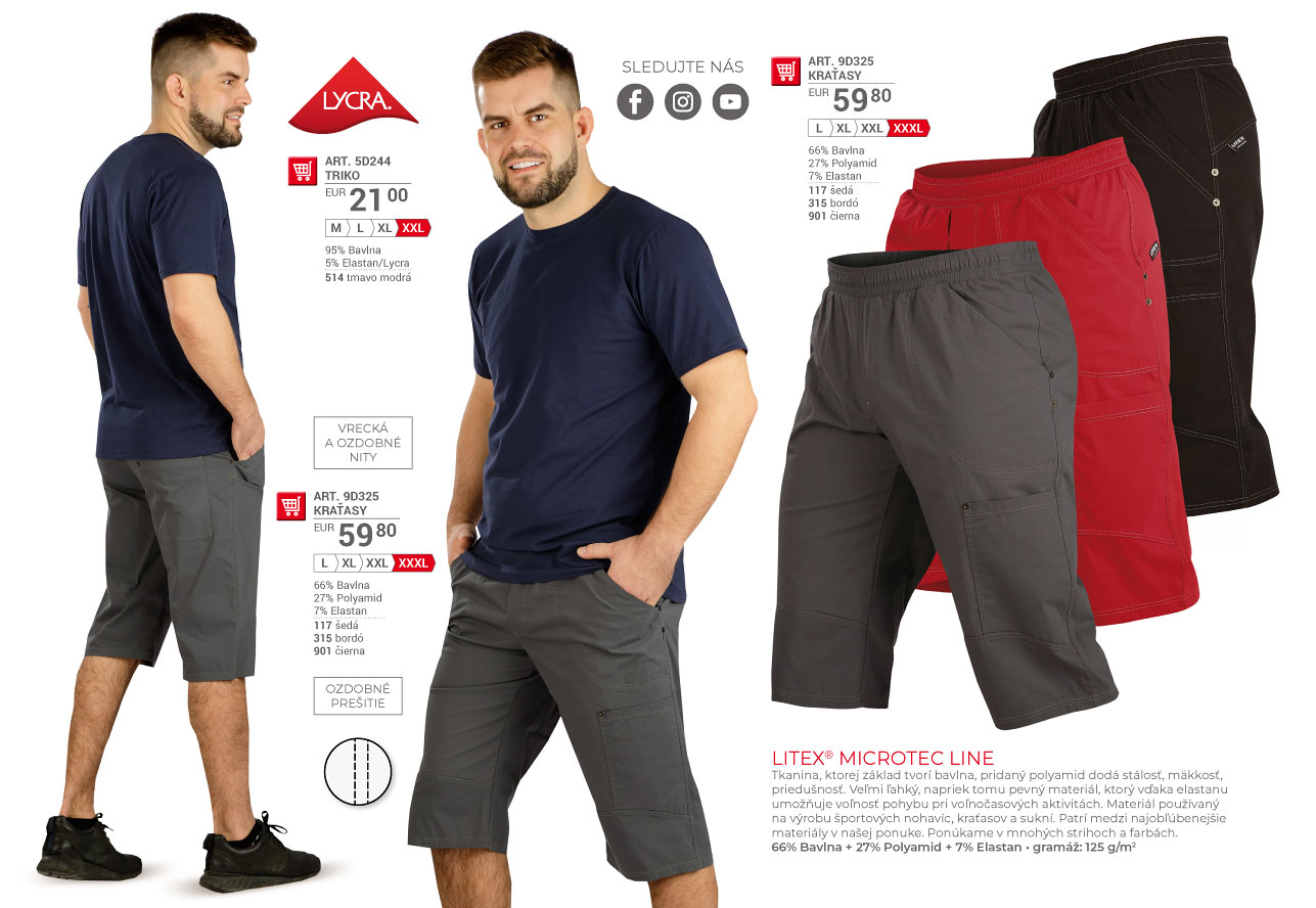 Pánske oblečenie 2025 [strana 115] - katalóg LITEX