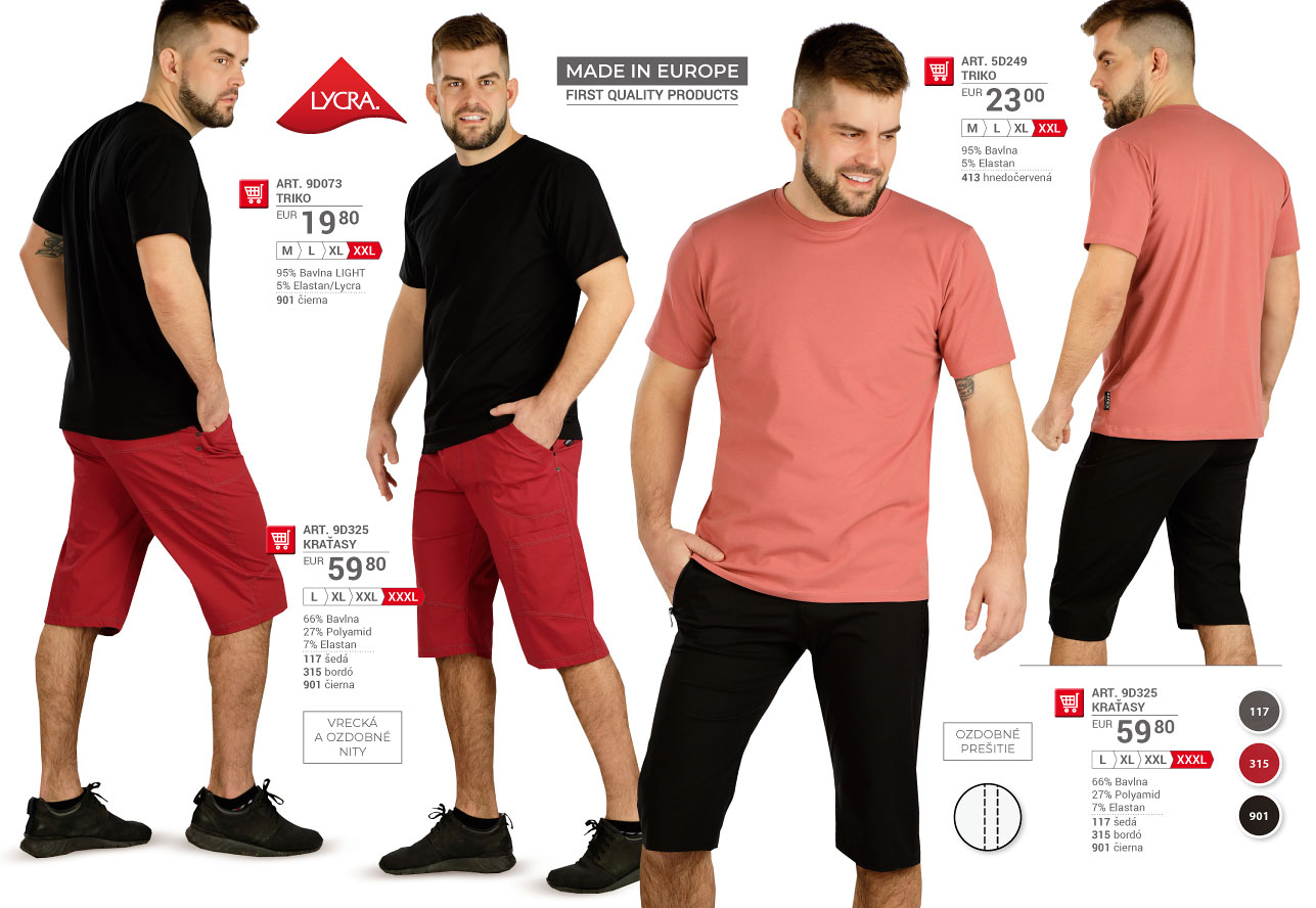 Pánske oblečenie 2025 [strana 116] - katalóg LITEX