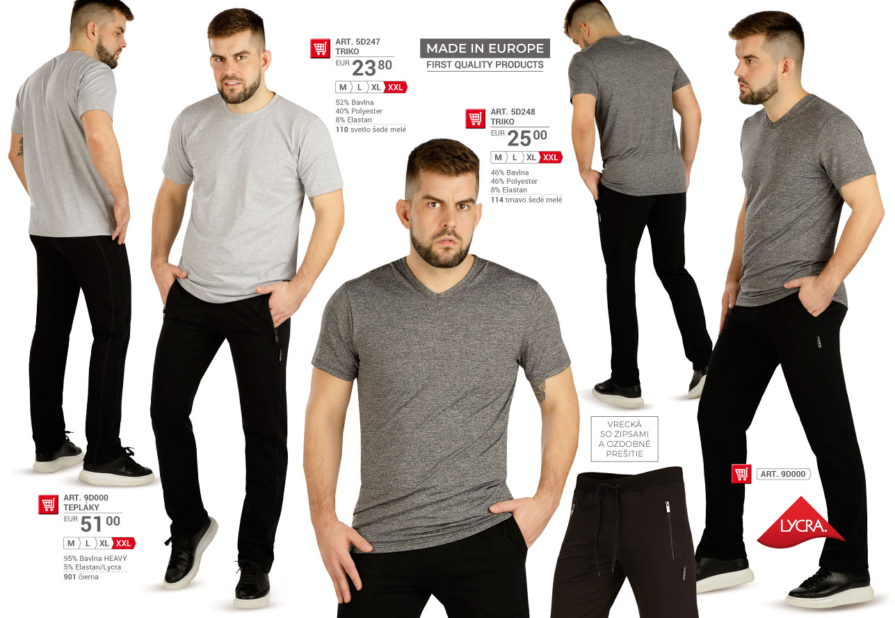 Pánske oblečenie 2025 [strana 119] - katalóg LITEX