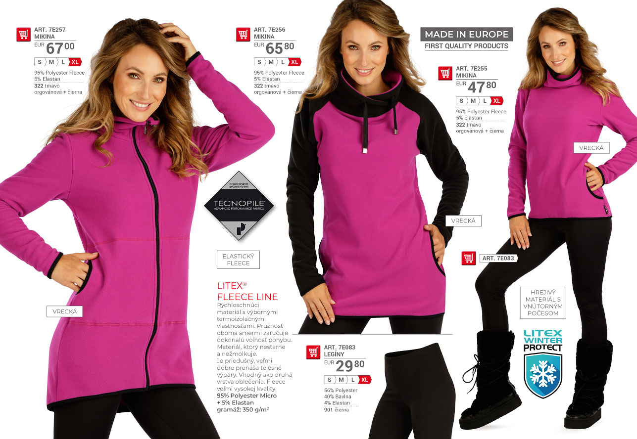 Litex Fleece Winterproof 2025 [strana 63] - katalóg LITEX