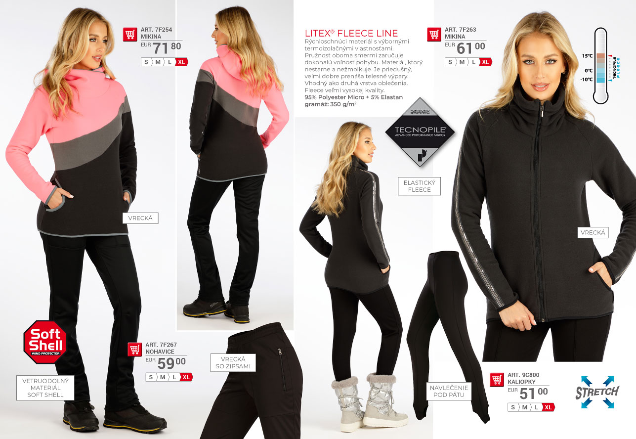 Litex Fleece Winterproof 2025 [strana 66] - katalóg LITEX