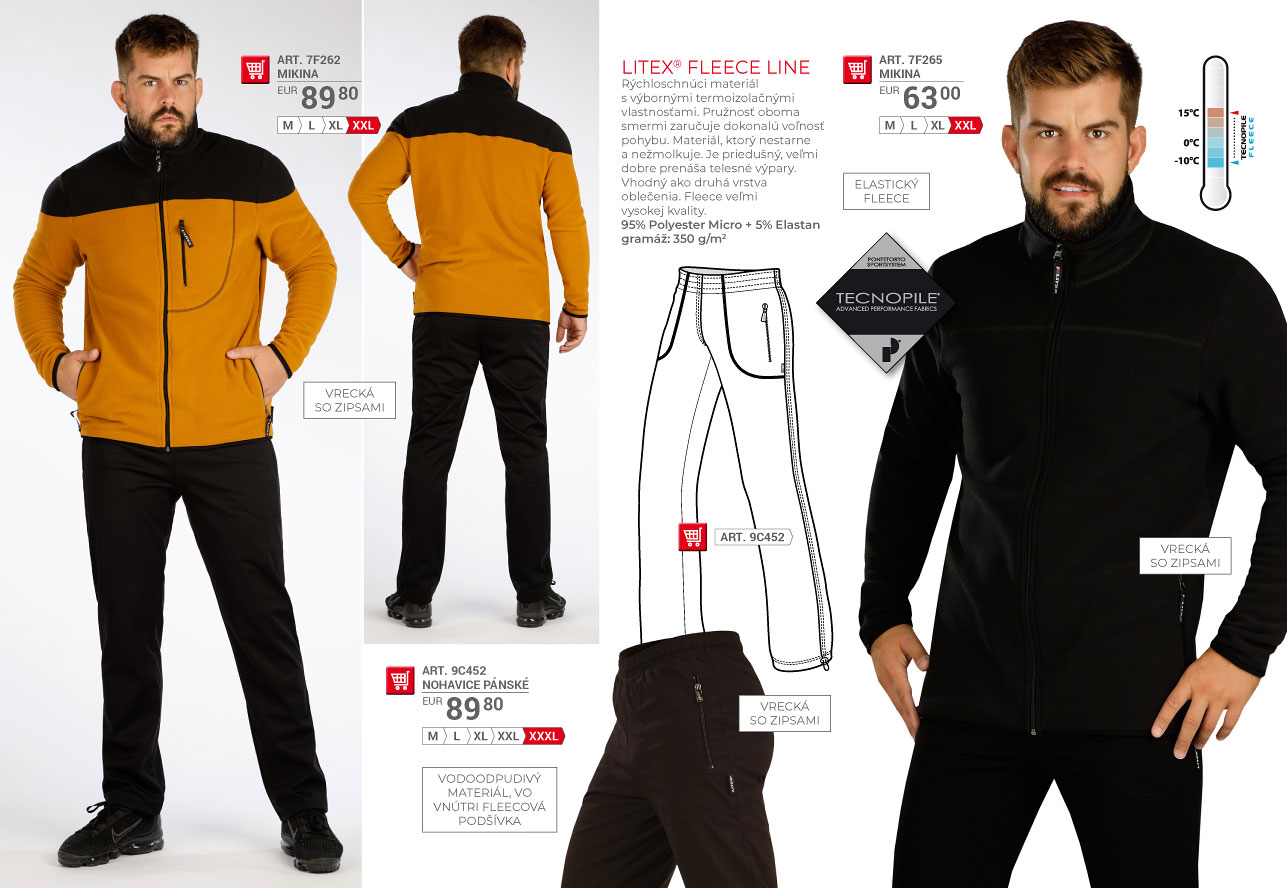 Litex Fleece Winterproof 2025 [strana 70] - katalóg LITEX