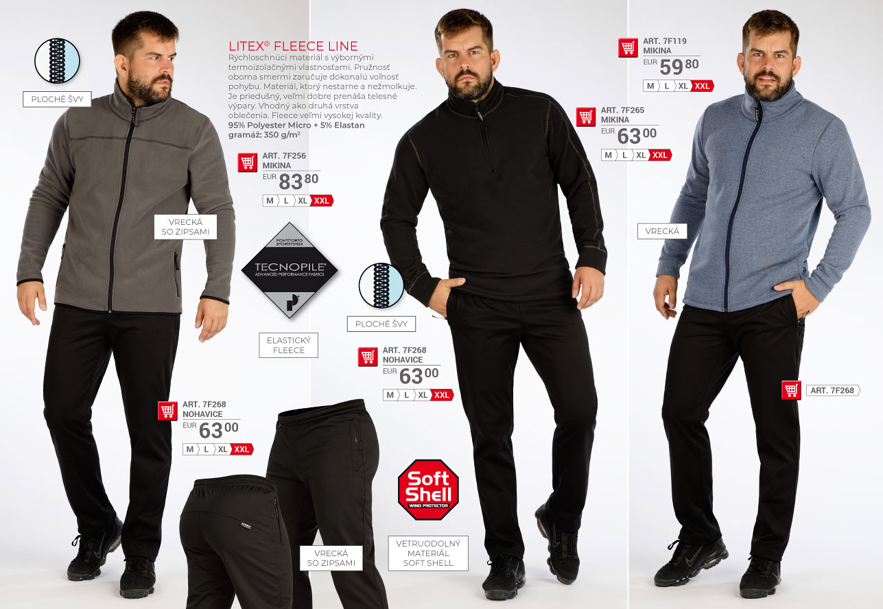 Litex Fleece Winterproof 2025 [strana 71] - katalóg LITEX