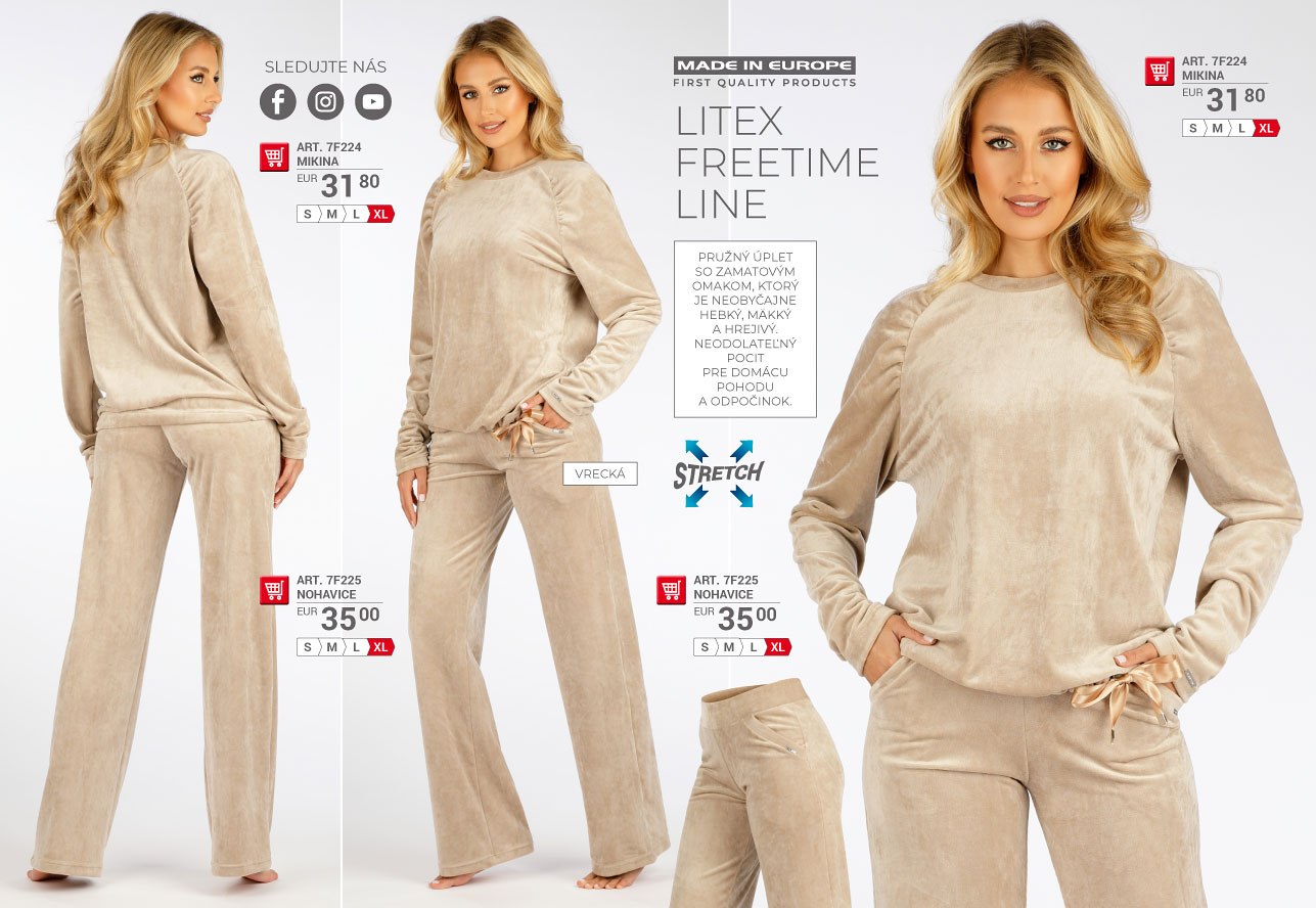 Oblečenie pre voľný čas 2025 [strana 76] - katalóg LITEX