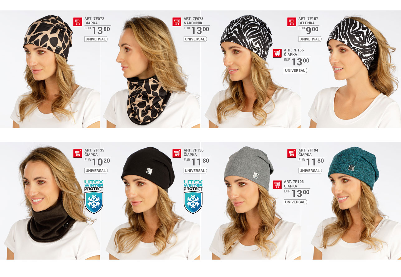 Čiapky 2025 [strana 109] - katalóg LITEX