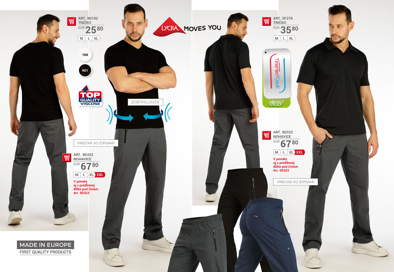 Pánske oblečenie 2025 [strana 117] - katalóg LITEX