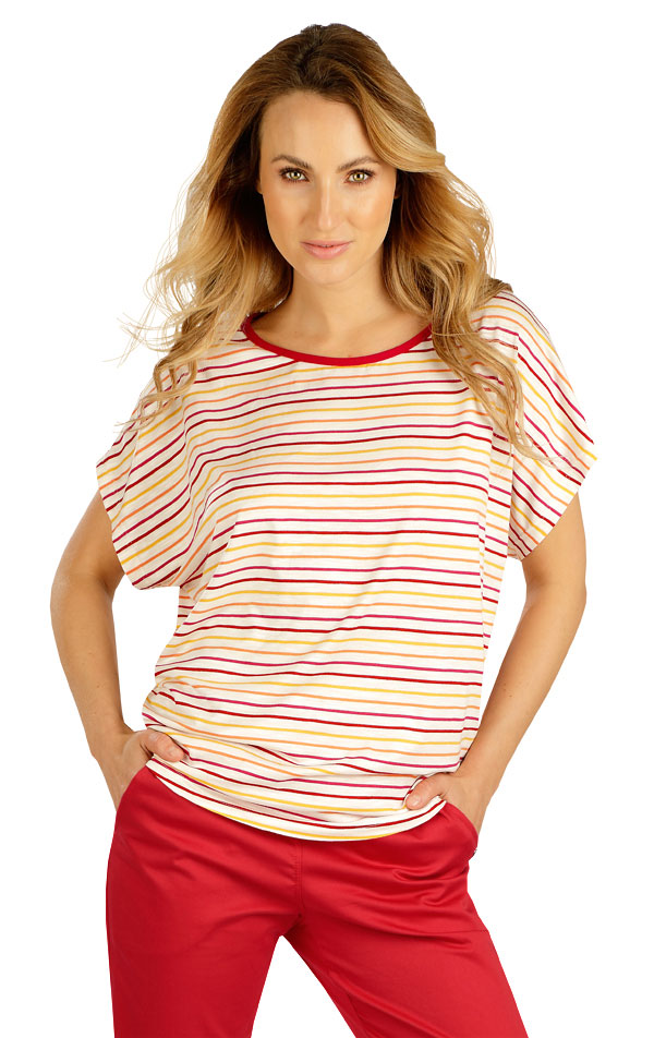 Tričko dámske s krátkym rukávom. 5C027 | Tielka, trička, halenky LITEX