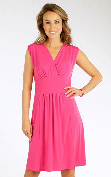 Šaty dámske bez rukávov.