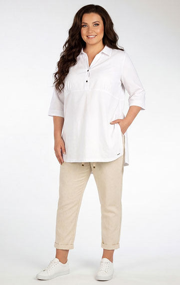 Kalhoty 7/8 pro plnoštíhlé PLUS SIZE.
