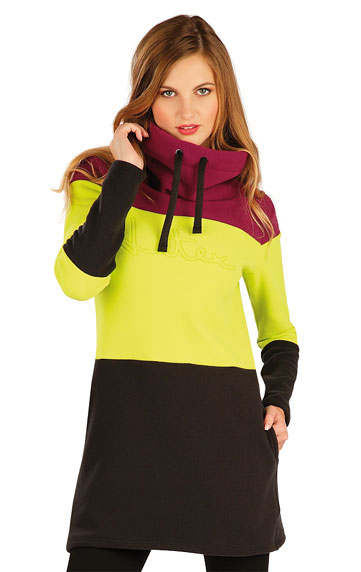 LITEX Fleecová mikina dámska dlhá. 60487