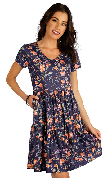 Šaty, sukne, tuniky > Šaty dámske s krátkym rukávom. 6E409