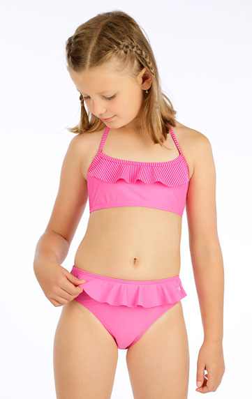 Plavkový top dievčenský.