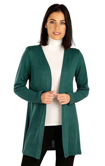 Svetry, cardigany, roláky > Cardigan damsky s dlhým rukávom. 7C052