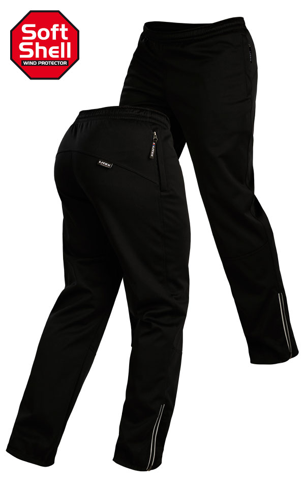 Nohavice pánske softshellové. 7C291 | Nohavice zateplené, nohavice softshellové LITEX