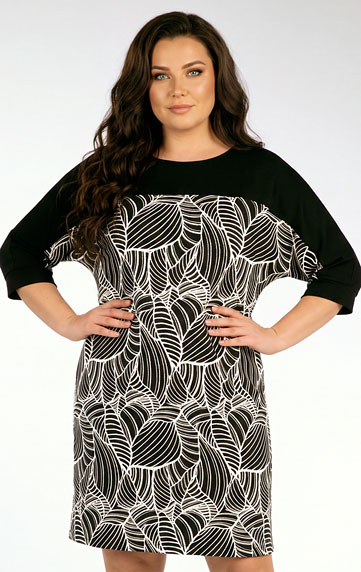 Šaty dámske pre plnoštíhle PLUS SIZE.
